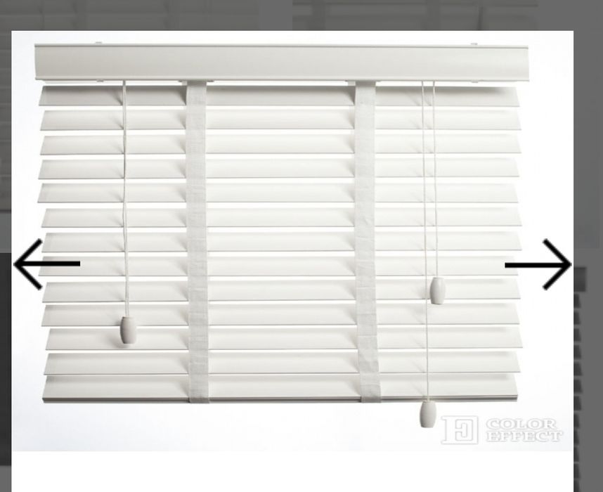 Дървени венециански щори