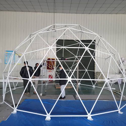 Dom Geodezic Glamping 7m Premium, 38 metri pǎtrati, Skylight,