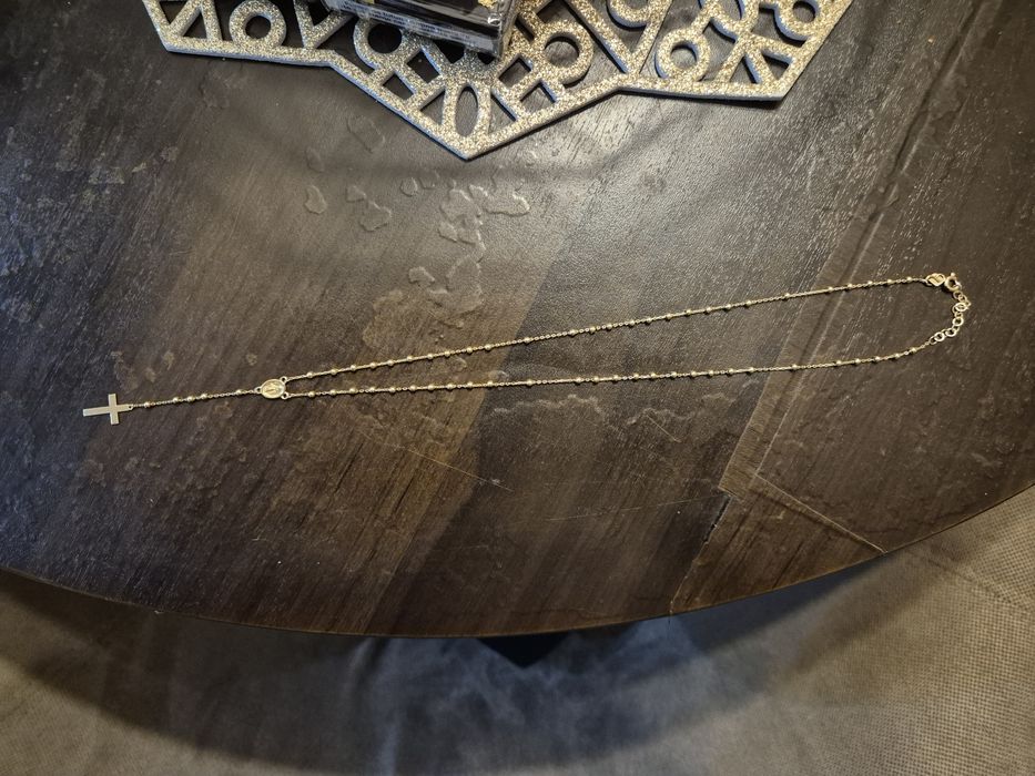 Lantisor aur Model Rozariu Cadou Crăciun!