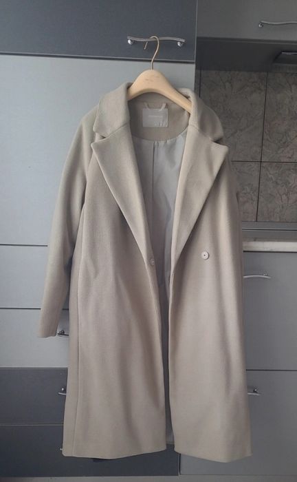 Palton gri deschis