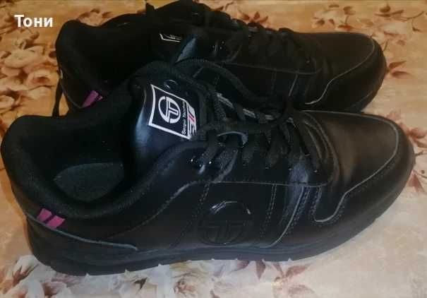 SERGIO TACCHINI Оригинал Нови Кожени Дамски Маратонки 39