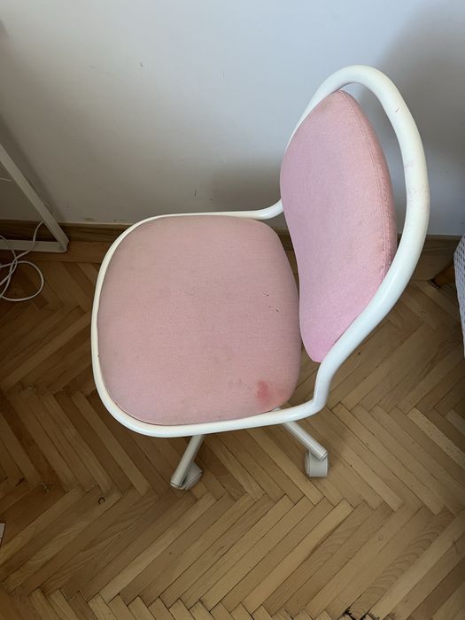 Scaun birou pentru copii roz IKEA Örfjall