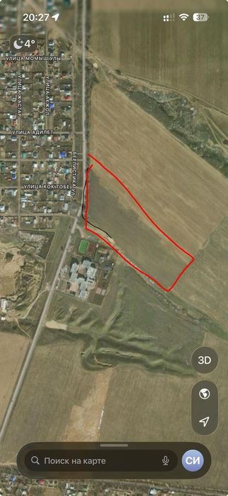 Земельный участок 4 гектара