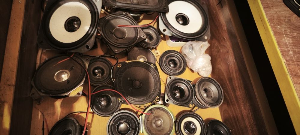 Динамики разные рабочие