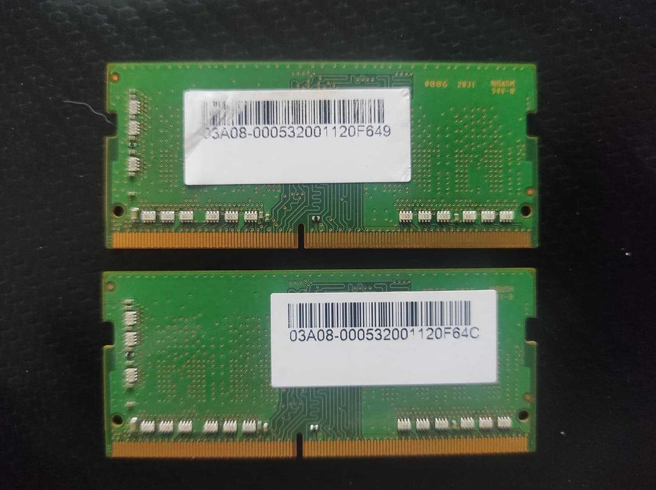 Set Memorii RAM Laptop SAMSUNG 2x8 GB DDR4 3200mhz