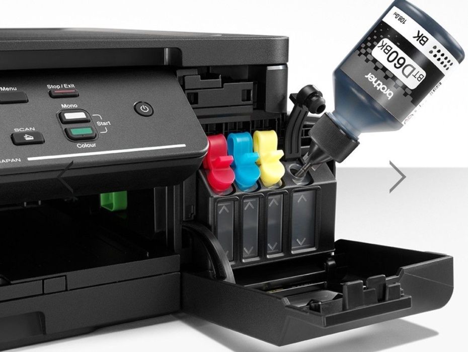 Imprimantă multifuncțională Brother DCP-T500W cu sistem CISS și WI-FI