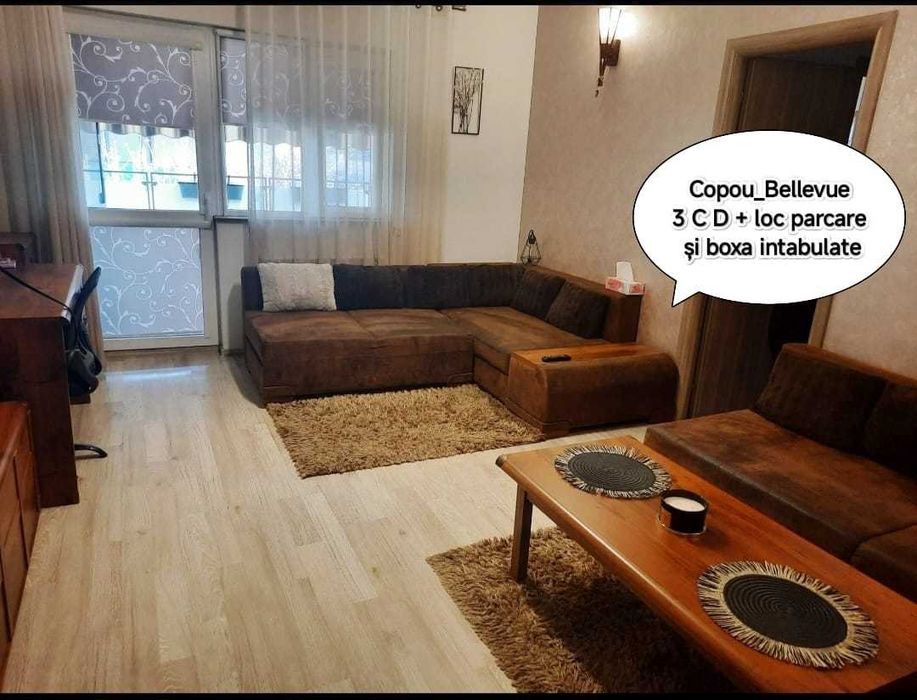 OPORTUNITATE RARA Iasi_COPOU_BELLEVUE Apt 3 CD+ loc parcare și boxa
