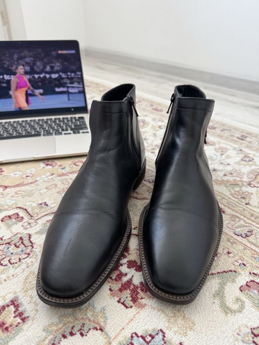 ECCO - сапоги мужские 41 р.