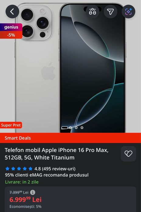 Iphone 16 Pro Max 512GB