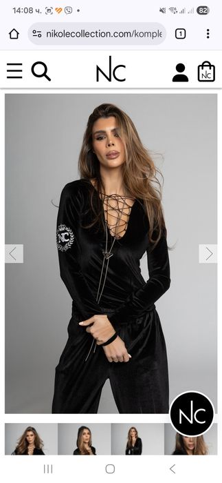 Комплект Nikole панталон и блуза