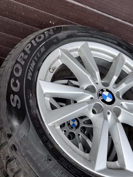 Jante originale X5 + cauciucuri iarna / Roti iarna X5