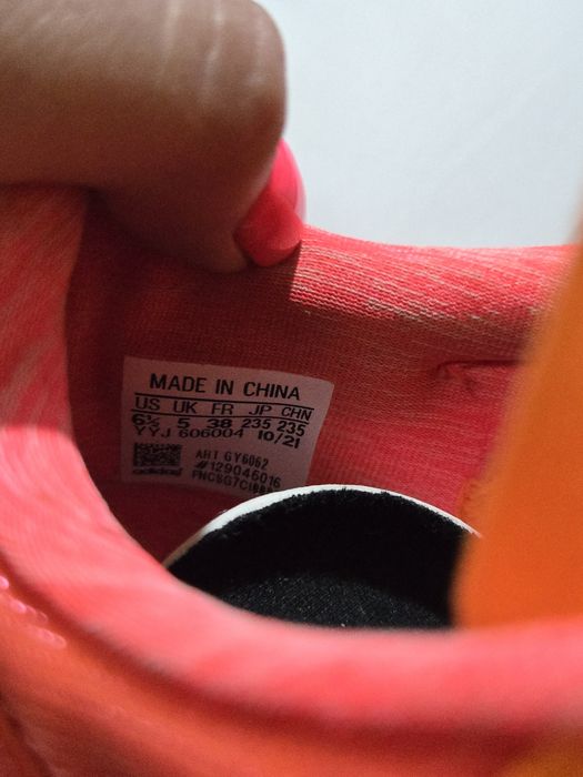Adidas Stella McCartney уникални оригинални дамски сникърси цвят корал