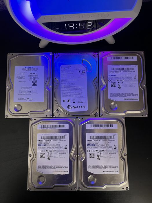 Продам Жёсткие диски HDD 500,320GB