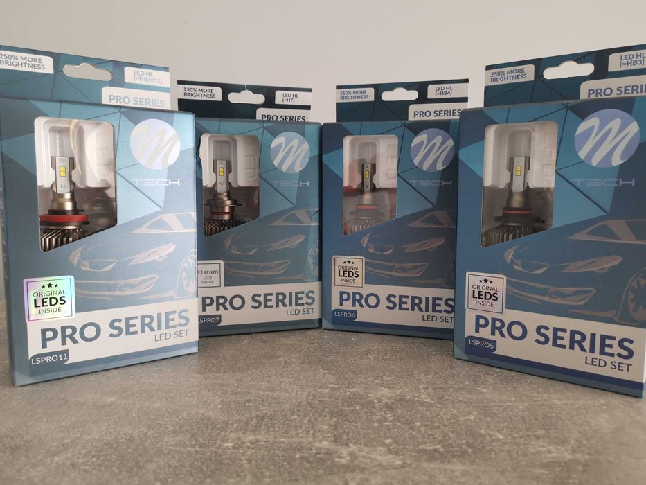 LED крушки      H1 Н7 Н11 НВ3 НВ4 M-Tech CANBUS