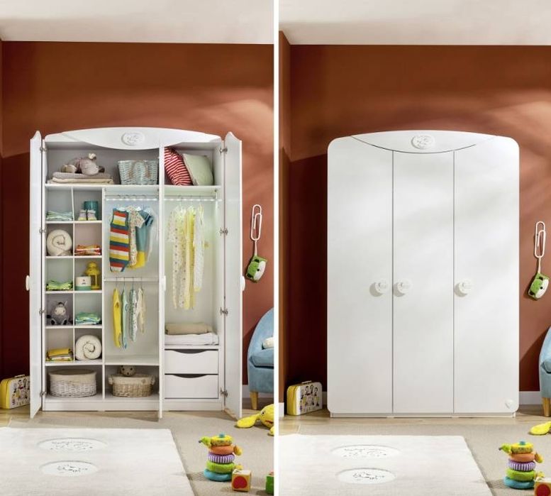 Mobilier complet pentru camera bebeluș – Cilek Baby Cotton