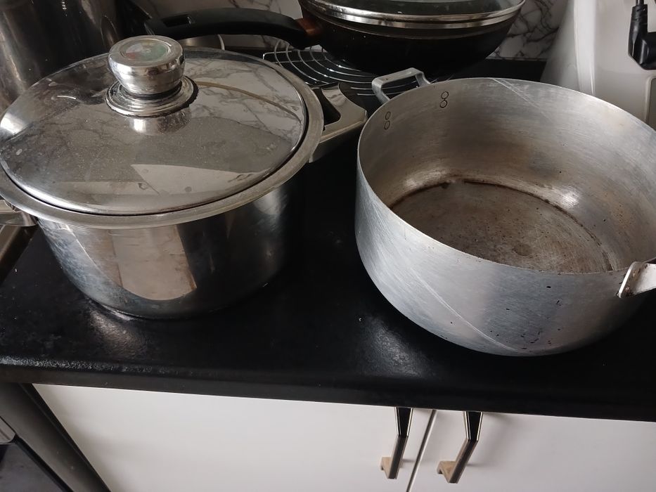 Кастрюля, кастрюля, сковородка