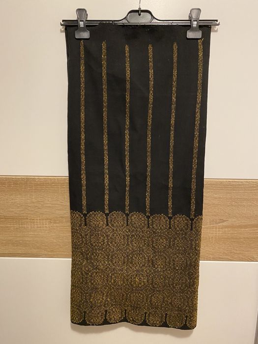Vand fota + betelie cusute manual cu fir de aur, vechime peste 120 ani