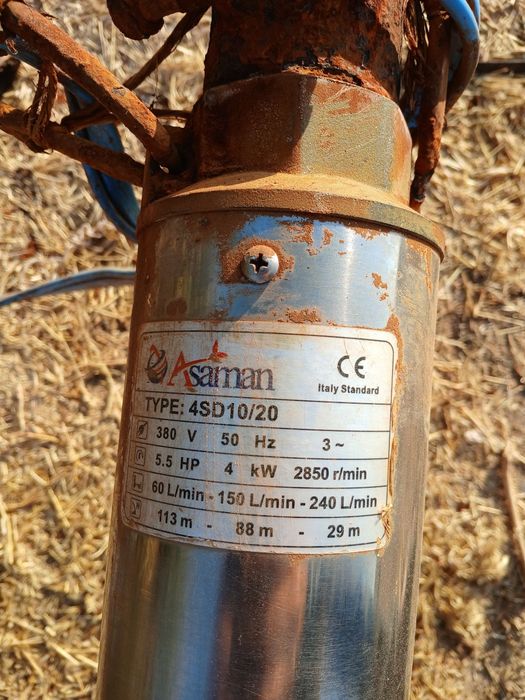 4лик глубинный скважинный насос 380Vартезианга