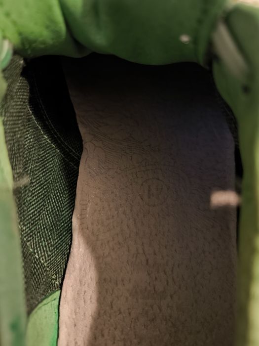 Adidasi Cetti green leather