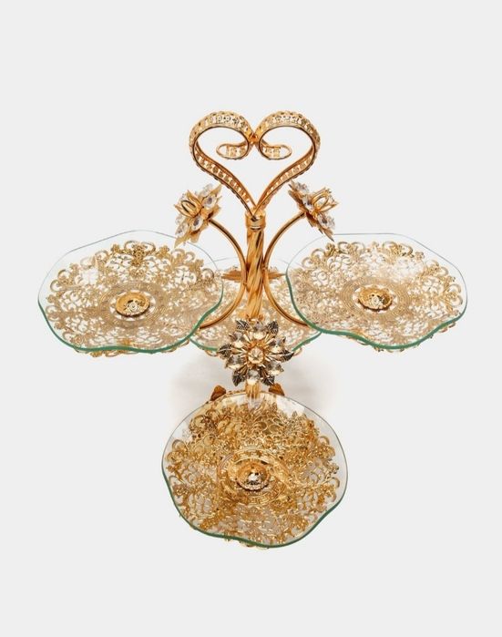 Набор тарелок 4 этажа (Богемия)