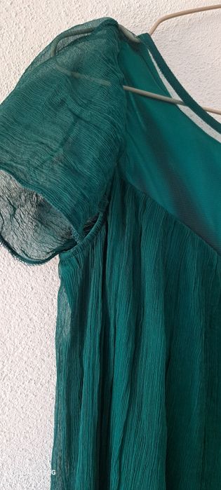 Rochie verde eleganta