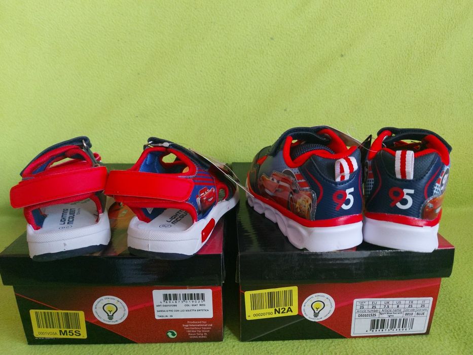 Disney Pixar-25н,Сандали-26н-Светещи модел