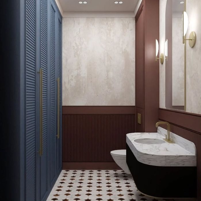 Проект корпусной мебели для квартиры | 3D + размеры