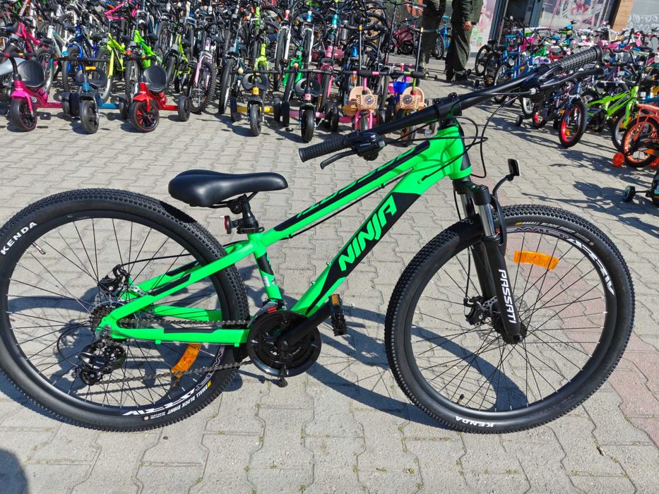 BG Алуминиев велосипед 26" NINJA зелен