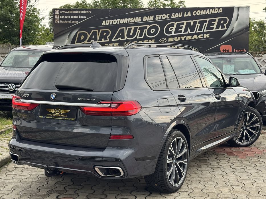 BMW X7 AN 2021 3.0 Diesel 265 CP , 100.000 Km  6X LOCURI M-Pachet Individual Full Dotari Import Italia Garantie 12 Luni Rate Cash Leasing Buy Back