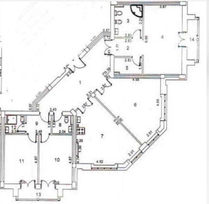 Габус Ц-2 | Просторная 4-комнатная квартира 187,5 м² | Алайский