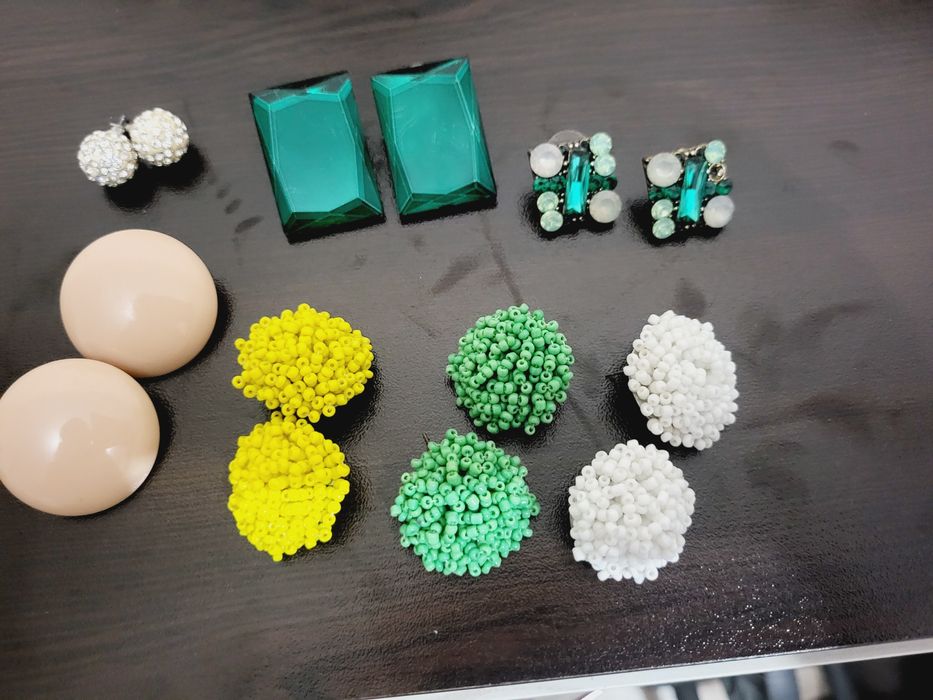 Обици пръстени синджирчета