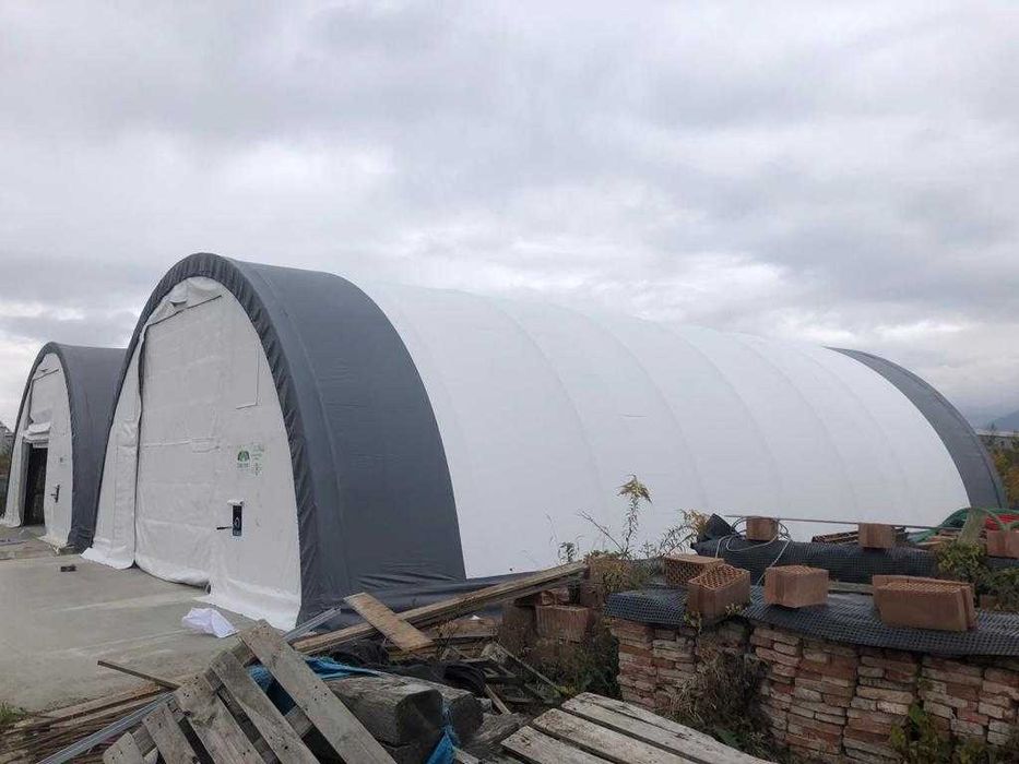 Cort industrial semirotund nou cu garantie 12 X 30