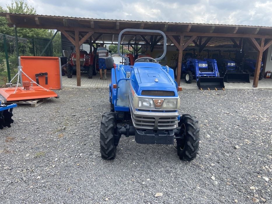 Tractor japonez Iseki Geas 253, 4x4, 25cp, servo + freza, Carte RAR