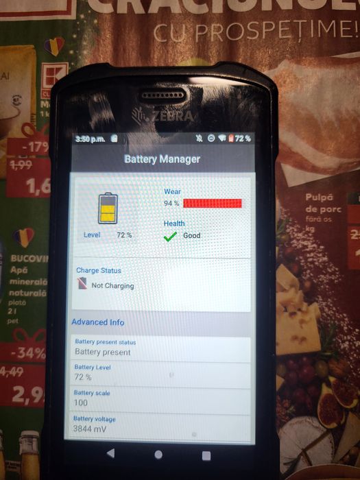 Zebra tc26 scanner stare buna