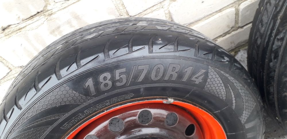 Колеса с летней резиной на 14
