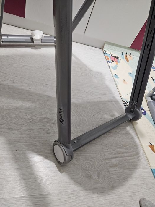 Столче за хранене Lorelli - Party, Iceberg Green Leathet