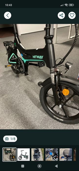 Bicicleta electrica  foarte practică