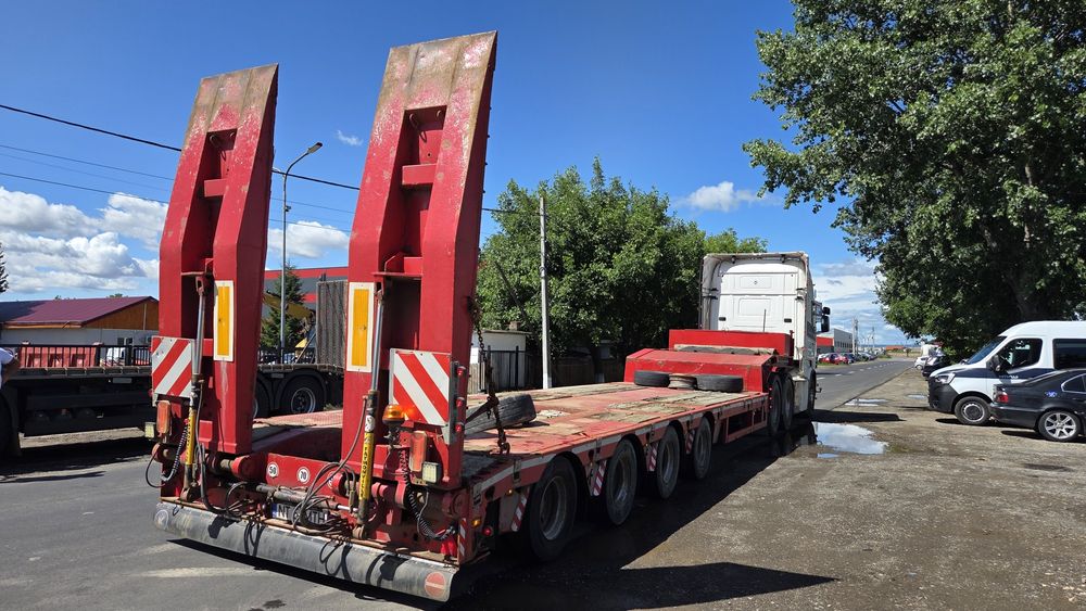 Ansamblu cap tractor Scania + trailer Faymonville