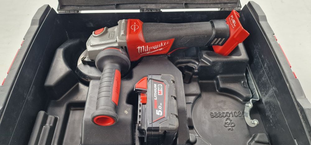Акумулаторен ъглошлайф Milwaukee M18 CAG125XPDB