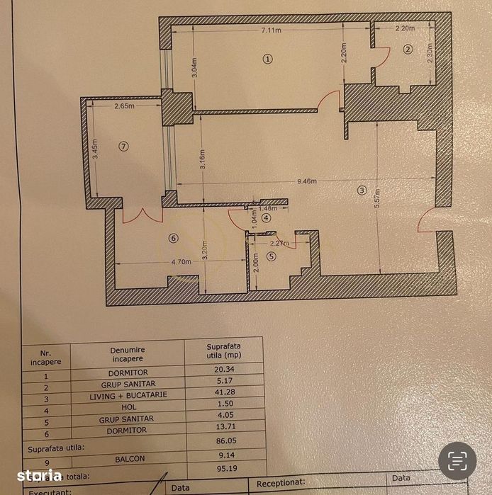 Vanzare apartament cu 3 camere in zona Aviatiei metrou Pipera mobilat