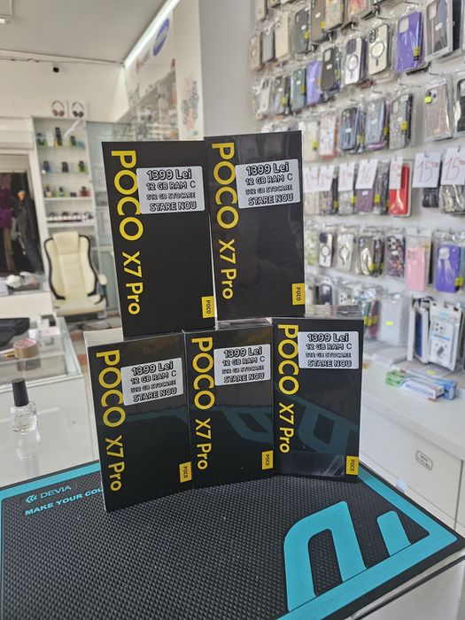 Poco X7 Pro, 12/512 GB, Sigilat, Garanție