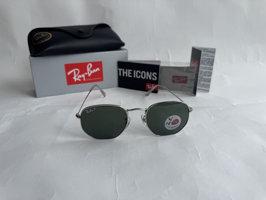 Ochelari de soare RAY BAN 3548N Hexagonal Polarizati Noi