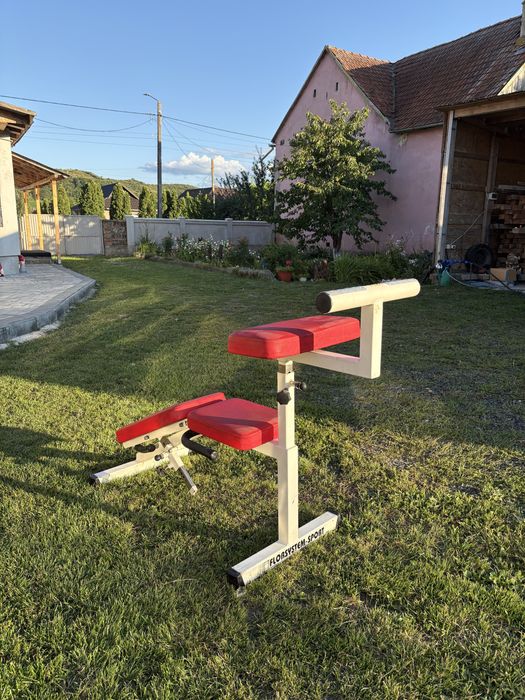Bancă profesională pentru abdomene (Sit-Up Bench) reglabilă – fitness