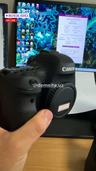 Canon EOS 6D Mark 2 Body: Probeg: 36.767