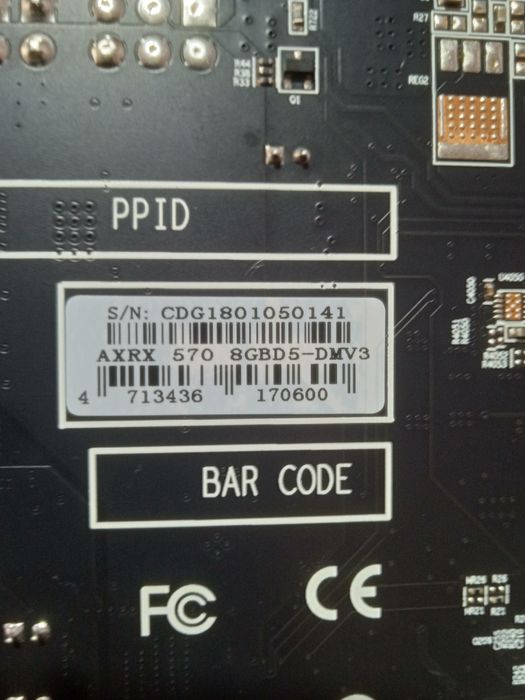 Видеокарта AMD RX 570 8GB