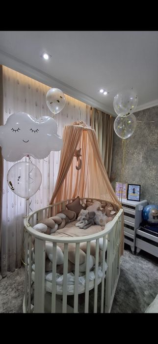 Krovat bolalar uchun hamma komplekti bilan