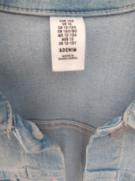Geaca fete blugi H&M 12-13 ani