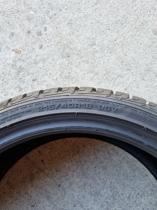 4 anvelope iarna ca si noi GOODYEAR 215/40/18 dot 2018 pret per bucata