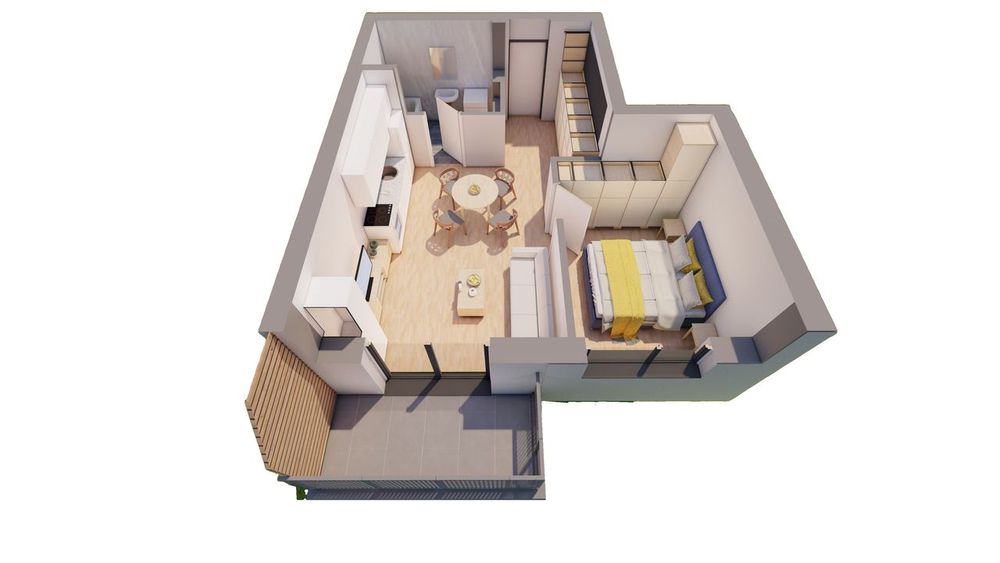 Apartament nou direct dezvoltator ARED RED9 CITY IMAR