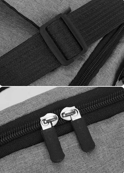 Чанта за фотоапарат и обективи – черна / сива – Canon, Nikon, Sony